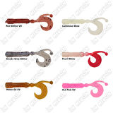 Ryuji Baby Curtail 4,3cm Silikon Yem Uv Red Glitter