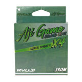 Ryuji Aji Game 4B Dark Green 150m İp Misina 0,03mm