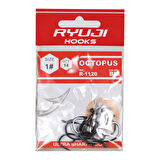 Ryuji R-1120 Octopus Black Nickel İğne 1