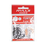 Ryuji R-1135 Turtle Black Nickel İğne 1