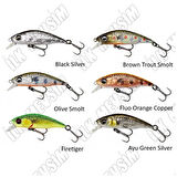 Savage gear 3D Sticklebait Twitch 5,5cm 7gr Maket Yem Renk : Firetiger