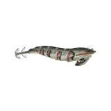 Savage gear 3D Shrimp Egi Jig #2 7,5 cm 14gr Kalamar Zokası Renk : Cloth Olive Glow