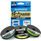 Shimano Kairiki 8B Mantis Green 300m İp Misina Kalınlık (mm) : 0,06mm