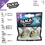 Fiiish Black Minnow BM160/5 Jig Head Ağırlık (gr) : BM015 60gr