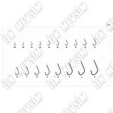 Sasame F-730 Nickel Sode İğne İğne No : 9