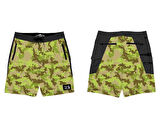 Fujin Performance Camo Pistachio Balıkçı Şortu Beden : L