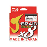 Daiwa J-Braid Grand 8B Multicolor 300m İp Misina Kalınlık (mm) : 0,13mm