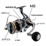 Daiwa Caldia SW 22 4000 C XH Spin Olta Makinesi