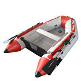 Remixon 230cm Red Grey Ahşap Taban Şişme Bot
