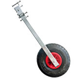 Fishika Galvanizli Küçük Boy Bot Taşıma Tekerleği