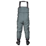 Remixon Neopren Yeşil PVC Bot Tulum Çizme Numara : 44