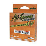 Ryuji Aji Game 4B Orange 150m İp Misina Kalınlık (mm) : 0,02mm