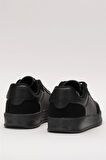 Unisex Düz Hafif Taban Günlük Sneaker Ayakkabı SİYAH