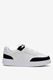 Unisex Düz Hafif Taban Günlük Sneaker Ayakkabı BEYAZ - SİYAH