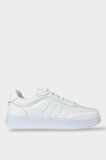 Unisex Düz Hafif Taban Günlük Sneaker Ayakkabı BEYAZ