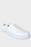 Unisex Düz Hafif Taban Günlük Sneaker Ayakkabı BEYAZ
