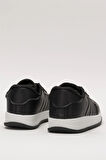 Unisex Düz Hafif Taban Günlük Sneaker Ayakkabı SİYAH