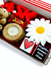 Sevgiliye Hediye Romantik Kutuda Sevgililer günü Hediyesi 14 şubata özel Sürpriz konsept Bears14RED1