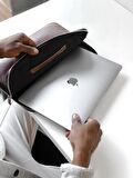 Convolantis Hakiki Deri Macbook Çantası - Deri Laptop Kılıfı 13'' & 14'' Uyumlu