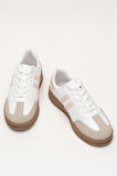 Unisex Rahat Hafif Spor Ayakkabı  BEYAZ - PUDRA