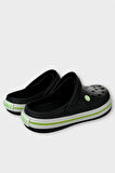 Unisex Comfort Hafif Medikal Hemşire Sabo Terlik SİYAH - YEŞİL