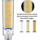 10 adet kireç önleyici el duşu filtresi