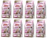 Energy Bebek Pudrası Kokulu İnce Taneli Topaklaşan Bentonit Kedi Kumu 8 x 10 Paket=80Lt