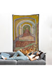 Vincent van Gogh - Akıl Hastanesi Koridor Girişi Duvar Örtüsü - Corridor in the Asylum-7474