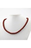 Dragon Jasper 8 Mm Dizi Doğal Taş Kolye