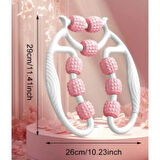 MDB Selülit Masaj Aleti 9 Tekerlekli Lenf Drenaj Rulosu