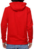 Tommy Hilfiger Reg Giriş Grafikli Erkek Kapüşonlu sweatshirt