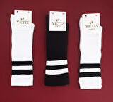 Dizaltı Kız Çocuk Okul Çorabı 3'lü Paket