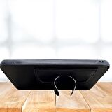İPHONE 13 PRO TLP KARTLIKLI STANDLI  LÜX DERİ KILIF