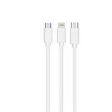 3in1 To Usb Micro Lightning Type-C 18W Şarj Cihazı İphone Samsung Xiaomi Huawei Uyumlu Şarz Aleti