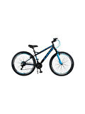 Tunca Arma Shimano 21 Vites Ön Amortisörlü 27.5 Jant Bisiklet Mavi - Siyah