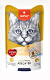 WANPY Karışık Lezzetli Kedi Ödül Maması 14 gr X 6 Adet SK:09.2026