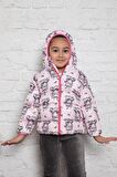 Baskılı İçi Polar Bebe Mont