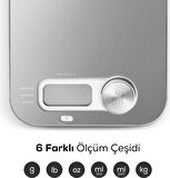 Karaca x Refika Scale Self-Power Inox Mutfak Tartısı K1748