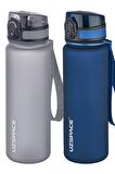 Uzspace 2'li Tritan Matara Seti 500 ml 14 Farklı Renk Seçeneği FiftyFifty