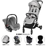 Lorelli Myla Kabin Boy & Travel Set Bebek Arabası - Grey
