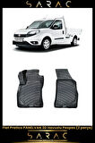 Fiat Pratico Panelvan 2016 Model Araca Özel 3d Havuzlu Paspas(2 PARÇA)