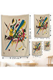 Wassily Kandinsky - Küçük Dünyalar Duvar Örtüsü - Small Worlds-7495