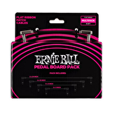 ERNIE BALL P06224 - Flat Ribbon Patch Kablosu Pedalboard Çoklu Paket