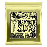 Ernie Ball 2214 Slinky Nickel Wound Electric Guitar Strings Takım Tel Elektro Gitar Teli 012-62