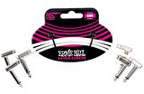 Ernie Ball P06385 Flat Ribbon Pedalboard Patch Cable 3'lü Pedal Ara Kablosu (15,24 cm)