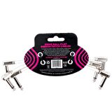 Ernie Ball P06385 Flat Ribbon Pedalboard Patch Cable 3'lü Pedal Ara Kablosu (15,24 cm)
