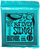 Ernie Ball P02626 Not Even Slinky 12-56 Nickel Wound Takım Tel Elektro Gitar Teli 12-56