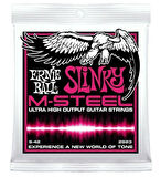 Ernie Ball P02923 M-Steel Super Slinky Elektro Gitar Teli 009