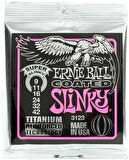 Ernie Ball 3123 Coated Super Slinky Titanium RPS Takım Tel Elektro Gitar Teli 009-42