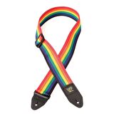 Ernie Ball P04044 Gitar Askısı Rainbow Gökkuşağı NYLON STRAPS POLYPRO STRAP